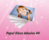 Papel Adesivo Ultra fine Brilhante A4 40un