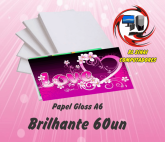 Papel Foto Gloss A6 60un