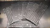 Lote com 10 Teclado de Notebook com defeito para retirar teclas