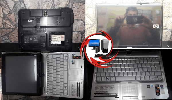 Notebook HP Pavilion TX 2000 Para retirar peças